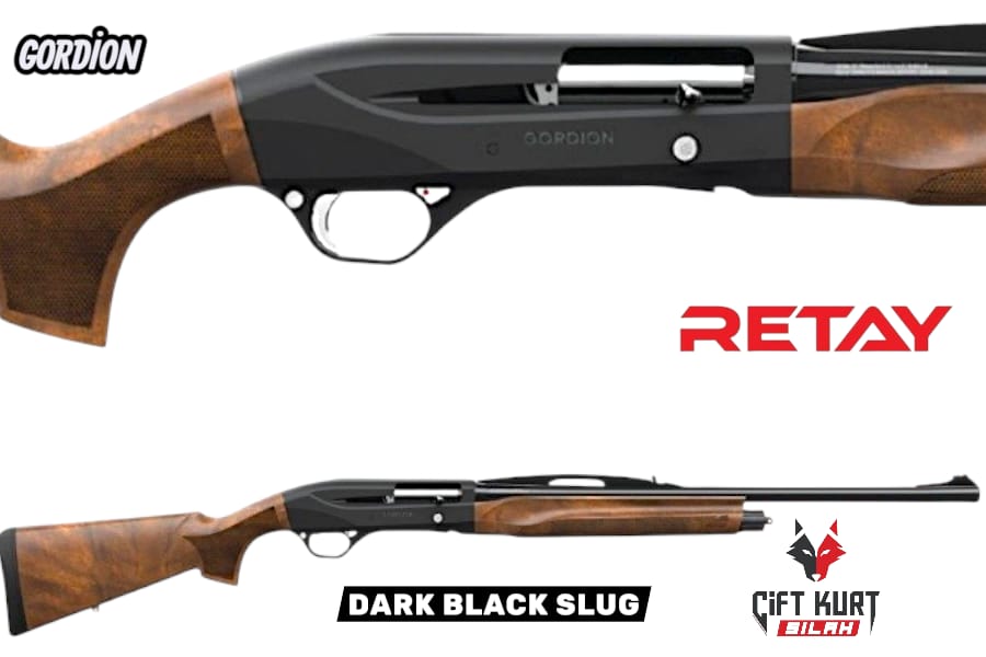 RETAY GORDİON DARK BLACK SLUG YİVSİZ AV TÜFEĞİ